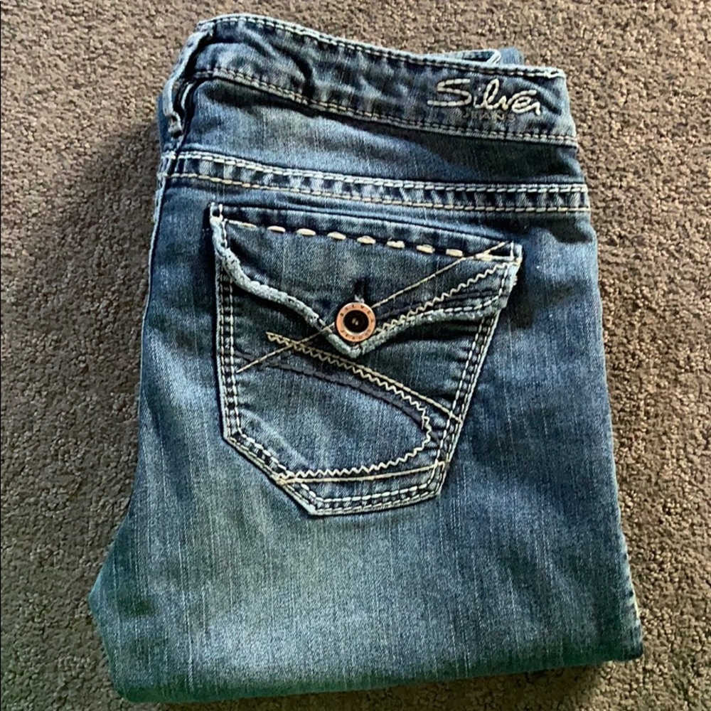 Silver Surplus Jeans